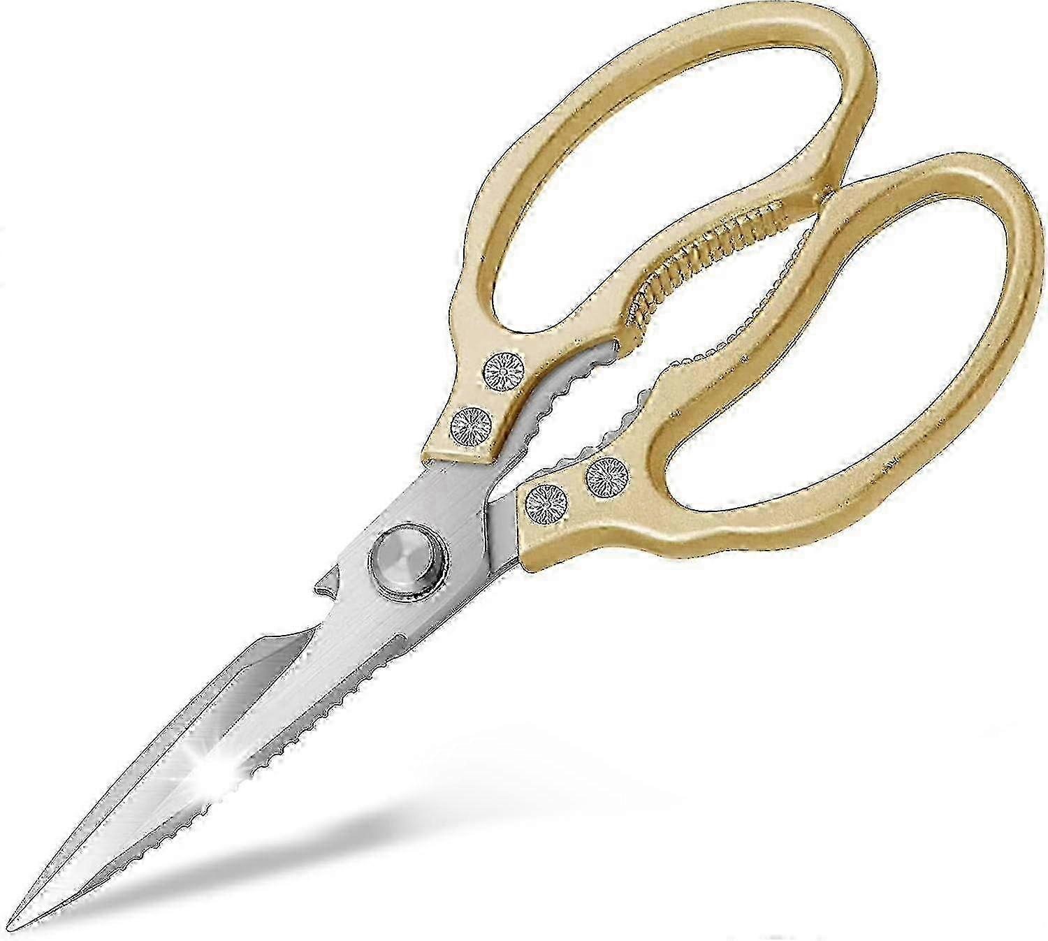 Kitchen Scissors, Robust Kitchen Scissors, Multifunctional Stainless Steel Scissors