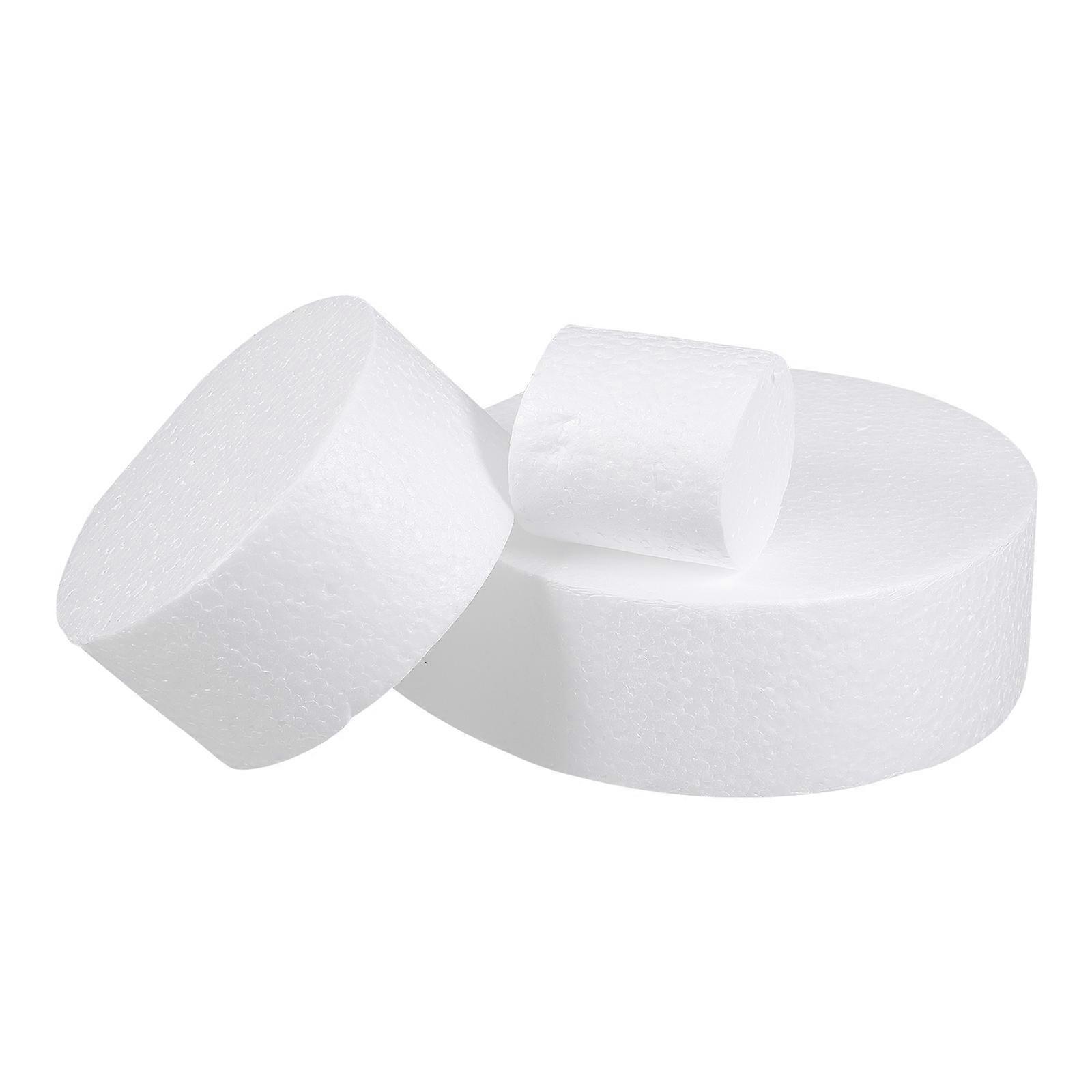 3pcs DIY Foams Cake Models Blank Cake Model Baking Cake Practicing Props