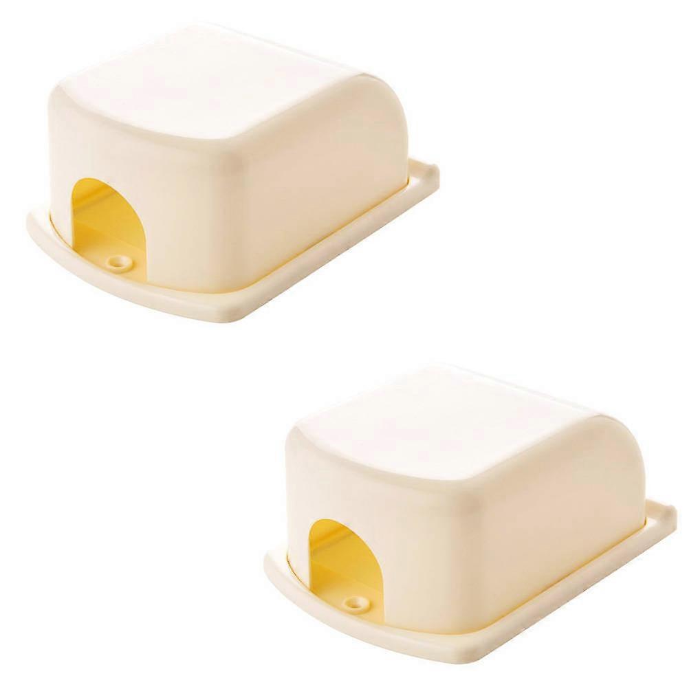 2Pcs Creative Switch Covers Switch Protective Covers Simple Protective Covers