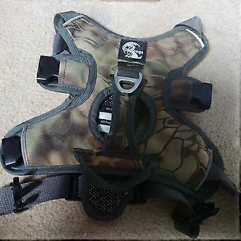 " CAMOUFLAGE" HARNESS SIZE S NEW WITHOUT TAGS