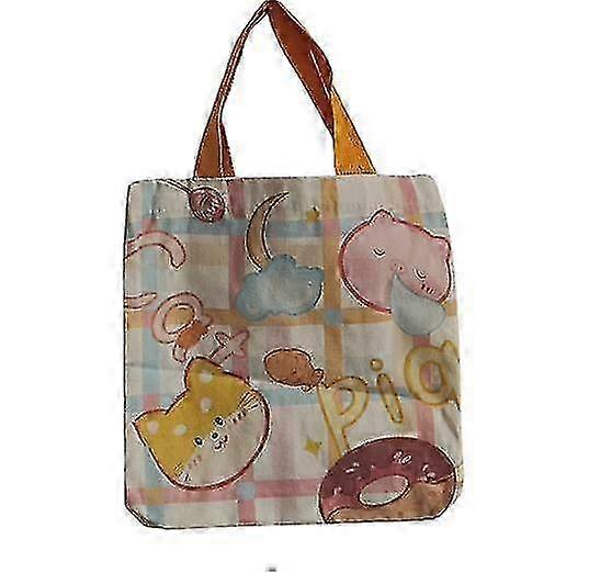 2026 Cat Printed Shopping Totes