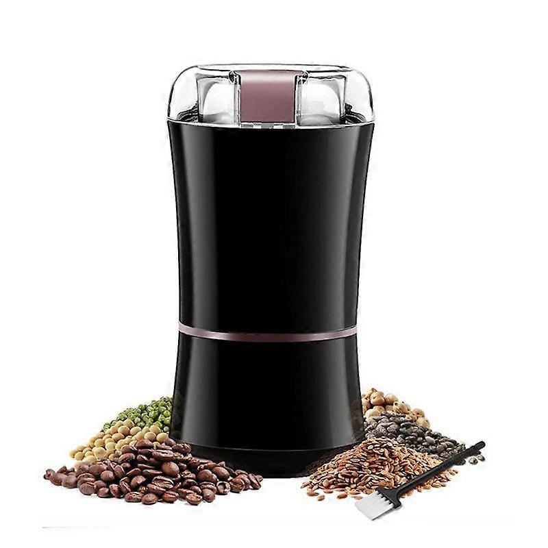 Macinacaffè in acciaio inox nero