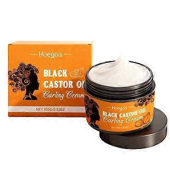 100g Moisturizing Curl Styling Cream, Lightweight Frizz Control for Naturally Curly Hair, Non-Greasy Shine
