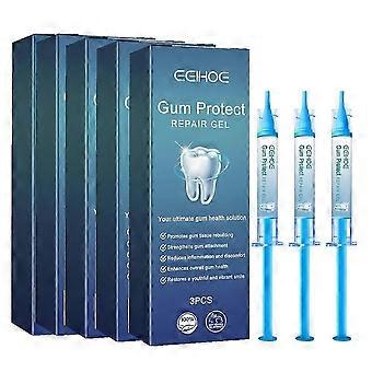 3/6/9/12/15st Eelhoe Gum Gel Vitare Ta bort Tandfläckar Anti Gingival Recession Dålig Skydda Gel