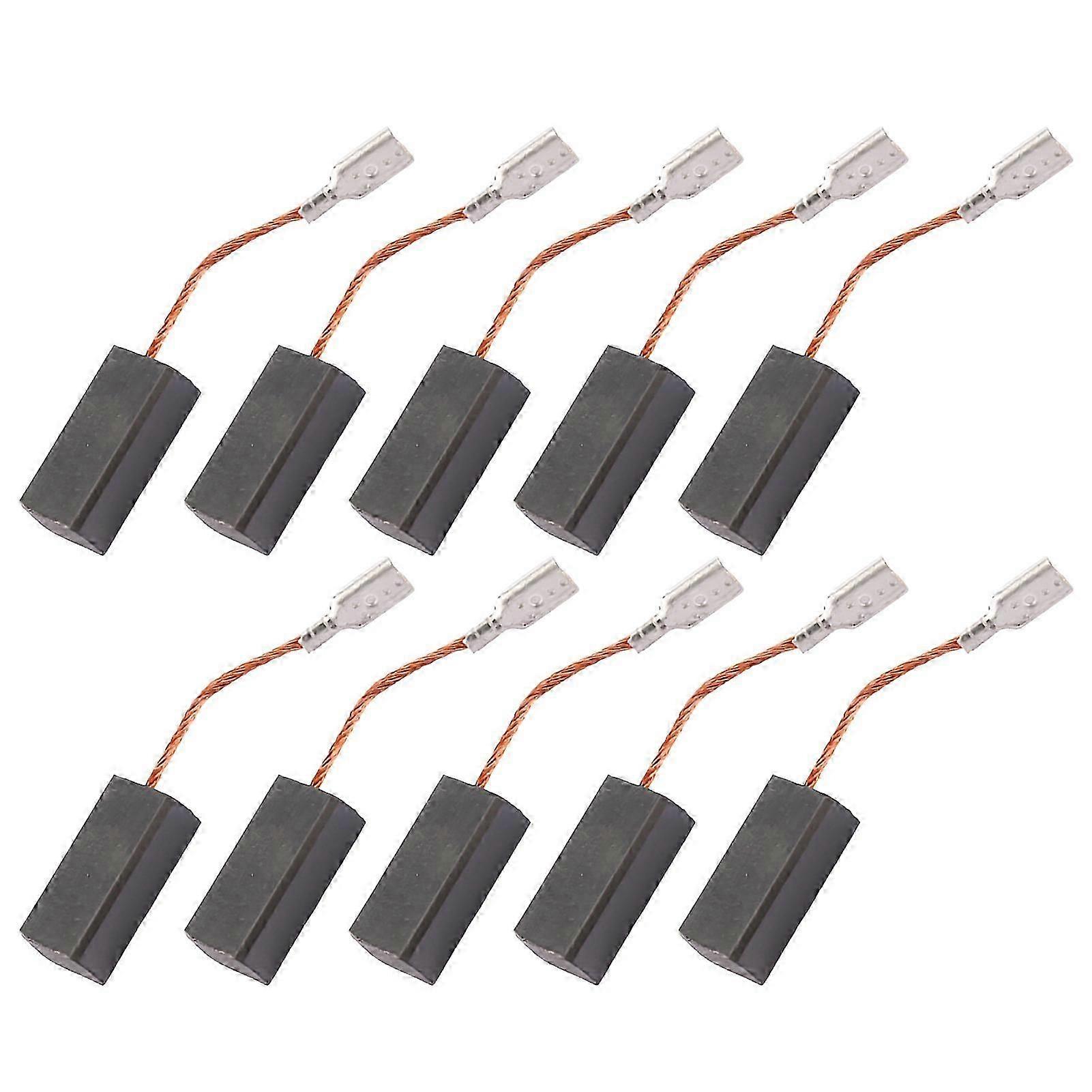 10pcs Carbon Brushes for Angle Grinders Angle Grinder Replace Part Carbon