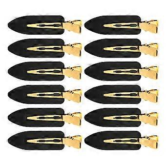 12pcs No Bend Hair Clips Vrouwen Geen Crease Hair Clips Make-up Hair Styling Clips