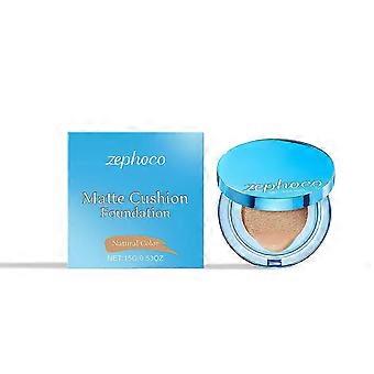 Natural Matte Concealer Cushion, Flawless, Long-Lasting Makeup, Blemish Cover ,1 set
