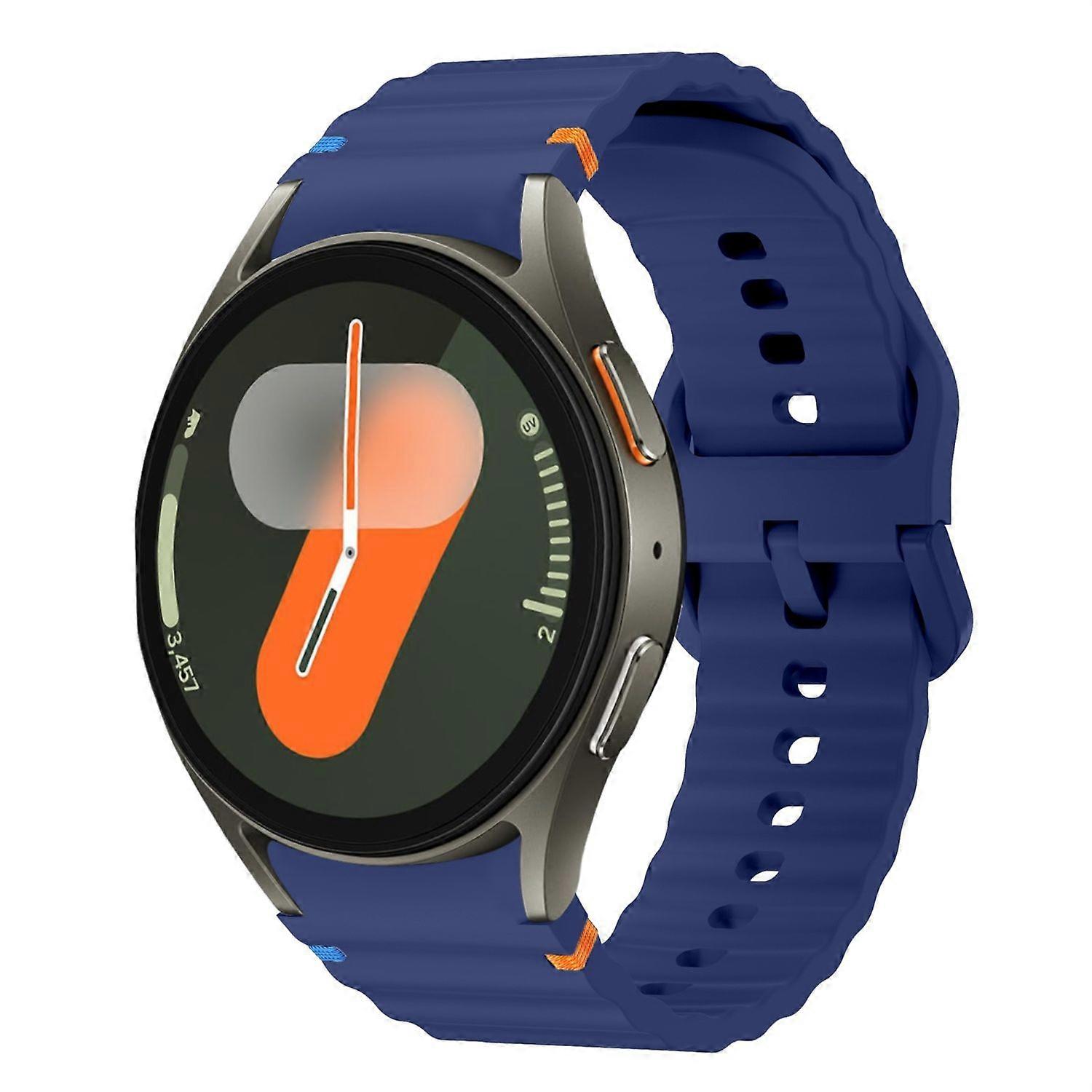 Smartwatch strap for Samsung Galaxy Watch 7 44/40mm TPU silicone dark blue