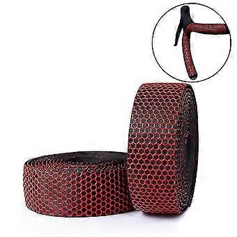 Road Handlebar Straps Pu Leather Handlebars Honeycomb Handlebars Breat