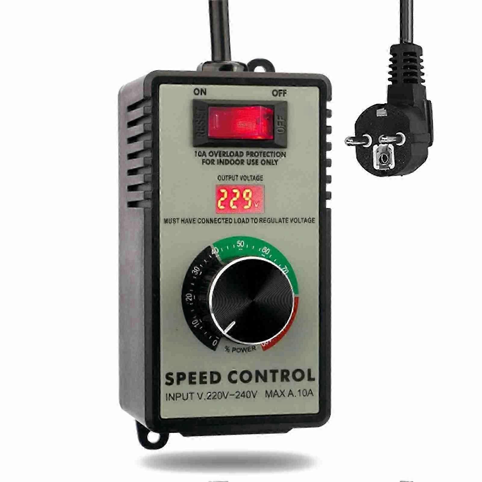 4000W Stepless Speed Controller Switch Portable Voltage Regulator for Angle Grinder