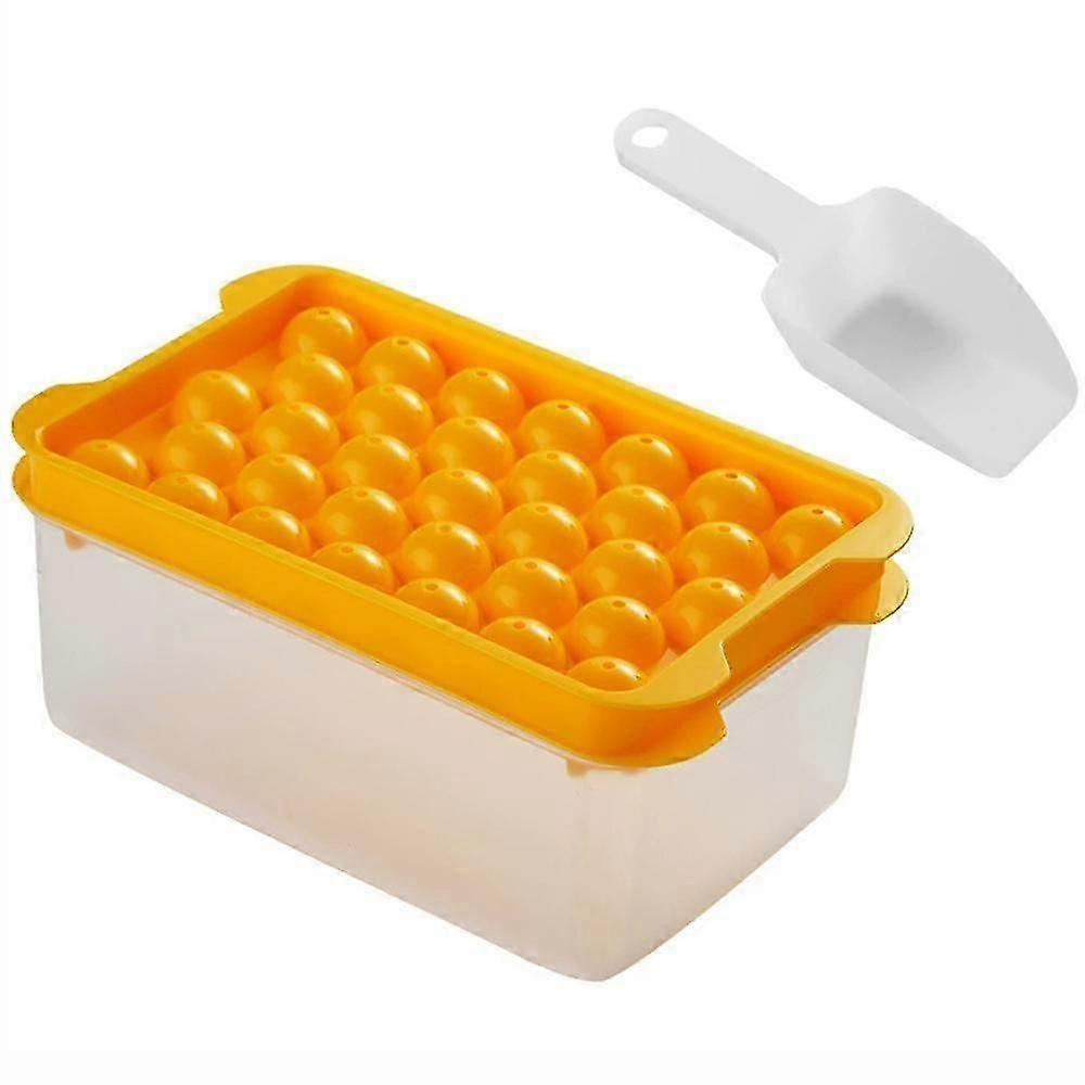 Stackable Ice Cube Tray Set With Lid And Bin Easy-Release Ice Molds 26-27
