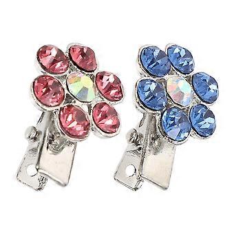 Dog Hairpins Crystal Pet Hair Accessories for Decoration 6Pcs Set
