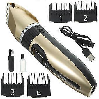 1 Set Professionelle Haarschneidemaschine Elektrische Clipper Set Ladetyp Elektrische Schere Kit Tragbare Friseur Schere Kit Keramik Haar Styling Tools Se