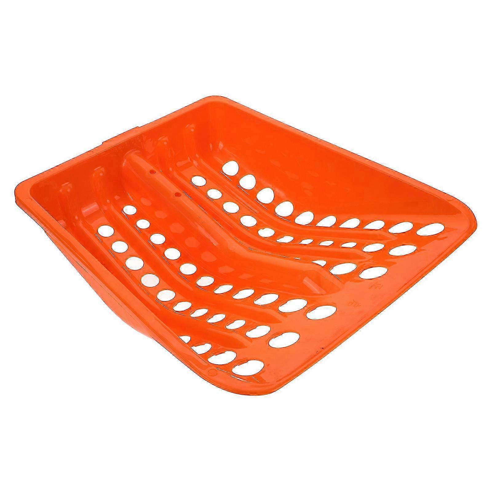 Plastic Grain Multipurpose Farm Sifting Orange