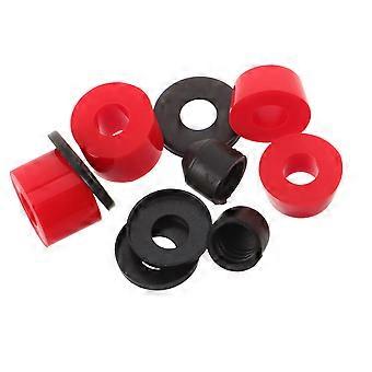 1 set skateboard truck bushings - schokdemperpakkingen, onderhoudspads voor skateboardstabiliteit - vervangende trillingsdemper