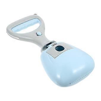 Pet Pooper Scooper Dog Waste Picker for Cleaning Blue ABS
