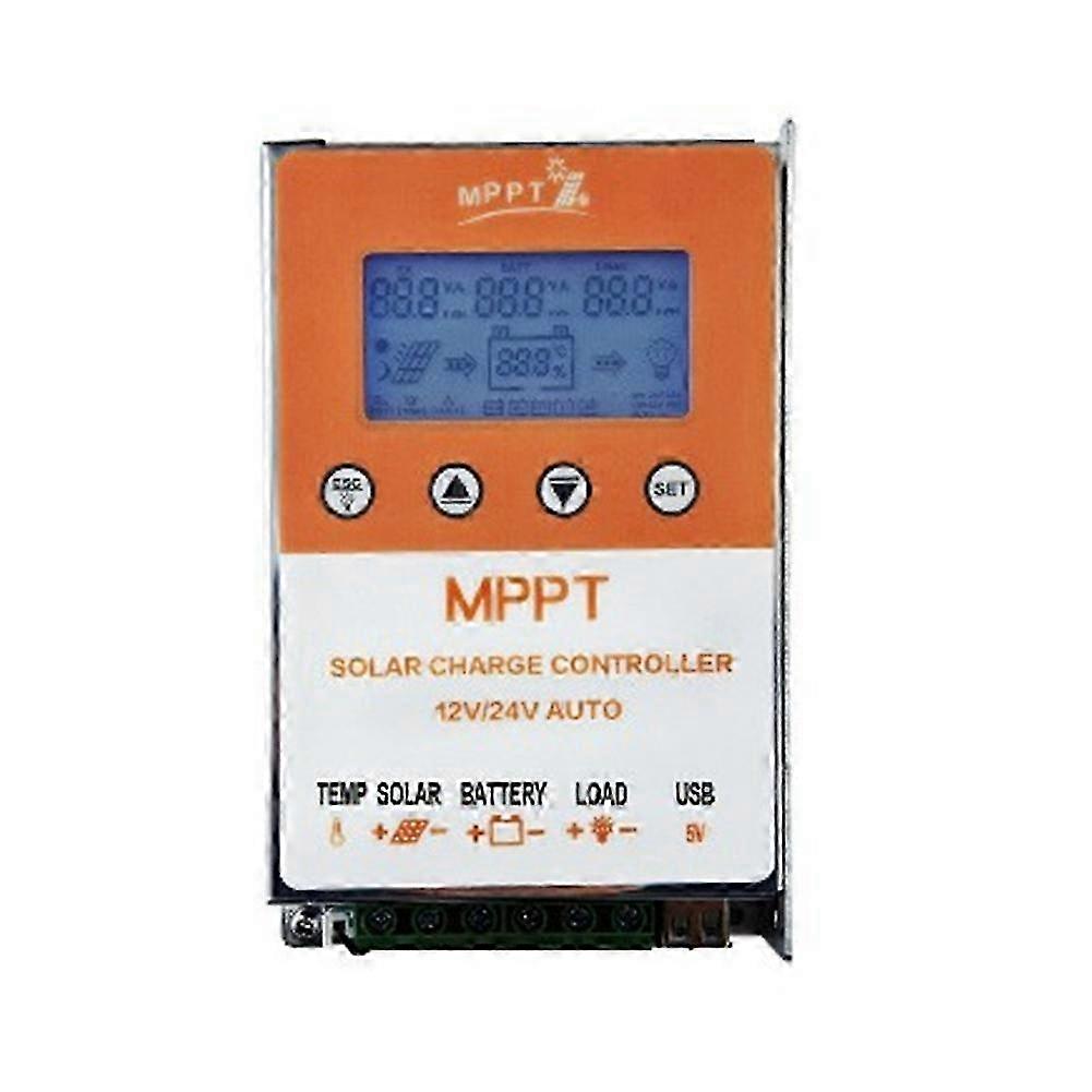 Photovoltaic MPPT Solar Controller with Backlight Display 20A