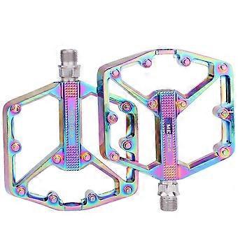 Mountainbike-Pedale, flache Fahrradpedale, leichte Pedale aus Aluminiumlegierung für Rennräder