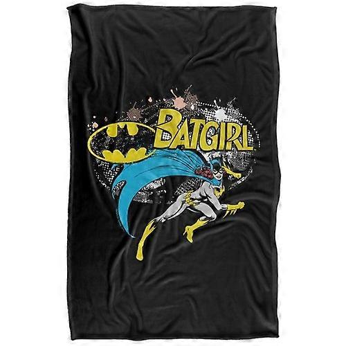 Batman Batgirl Half Tone Blanket