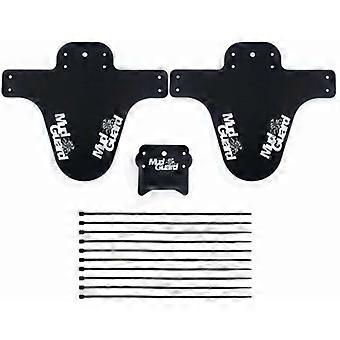 Mountainbike Schutzblech Set, 3Pcs MTB Schutzblech, Vorderes und Hinteres Schutzblech, Fahrrad Schutzblech, Fahrrad Schutzblech 10 Kabelbinder, Fahrrad Schutzblech Schutzblech Schutzblech