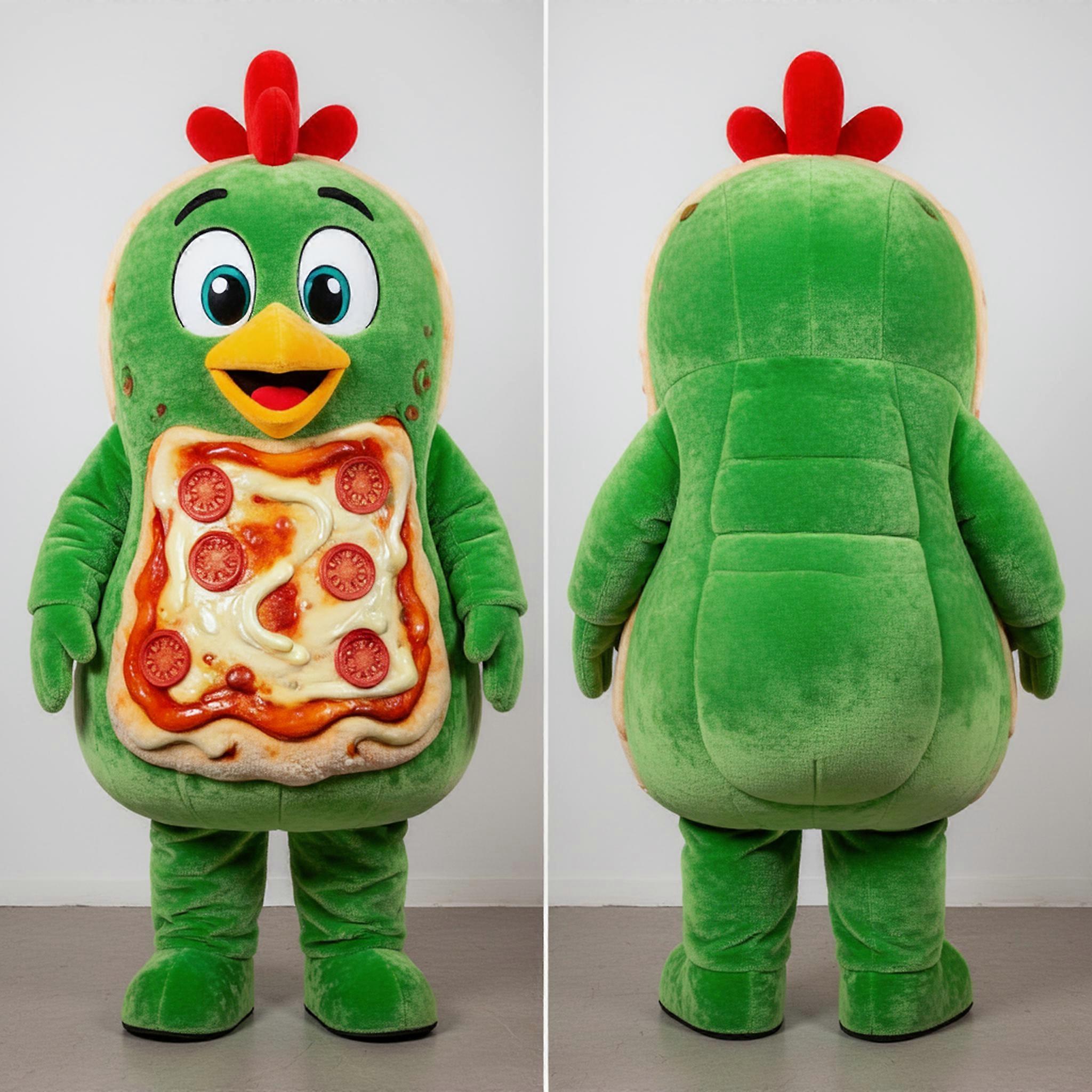 MASTICOT Golden Crispy Chicken Parmesan Mascot