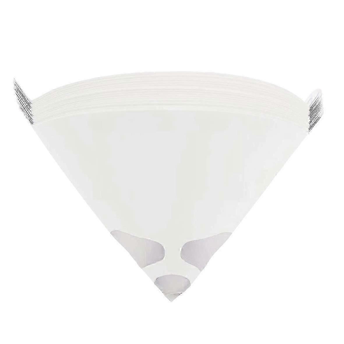 100Pcs Cone Paint Strainers 100 Micron Nylon Mesh