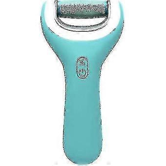 Elektrische voetvijl (blauw, geschikt voor nat en droog gebruik) en compatibel met Scholl Velvet Smooth voetvijlen.