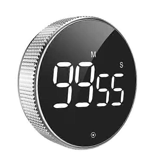 Kitchen Timer, Countdown Kitchen Timer for Kitchen Cooking Class Training, Digital Magnet Timer LCD Display, Rotation Control, Time Management Tool