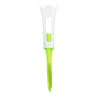 Golf Tee, Golf Ball Tee, Golf Ball Nail Stronger Lower Friction More Durable, Low Resistance Golf Accessories, Premium Tee Holder-color: Green WOI