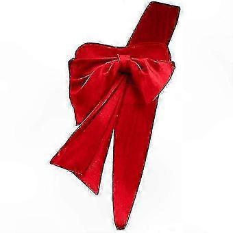 Rotes, verspieltes Dessous-Set mit Schleife für Damen, sexy Polyester, 1-teilig, perfektes Geschenk zum Valentinstag oder zu Weihnachten
