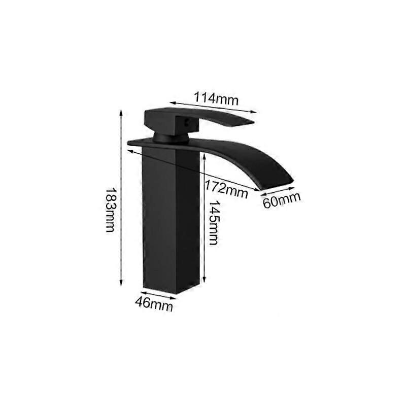 Modern Lead-Free Solid Brass Deck Mount Faucet