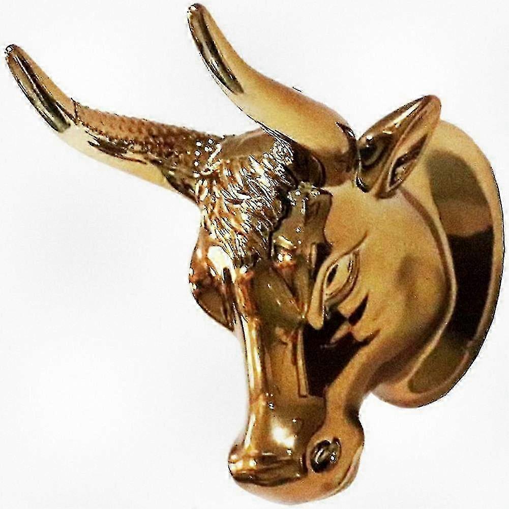 Gold Bull Head String Instrument Hanger