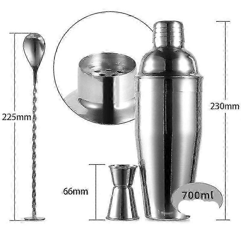 Rust-Resistant 5-Pc Stainless Bar Kit