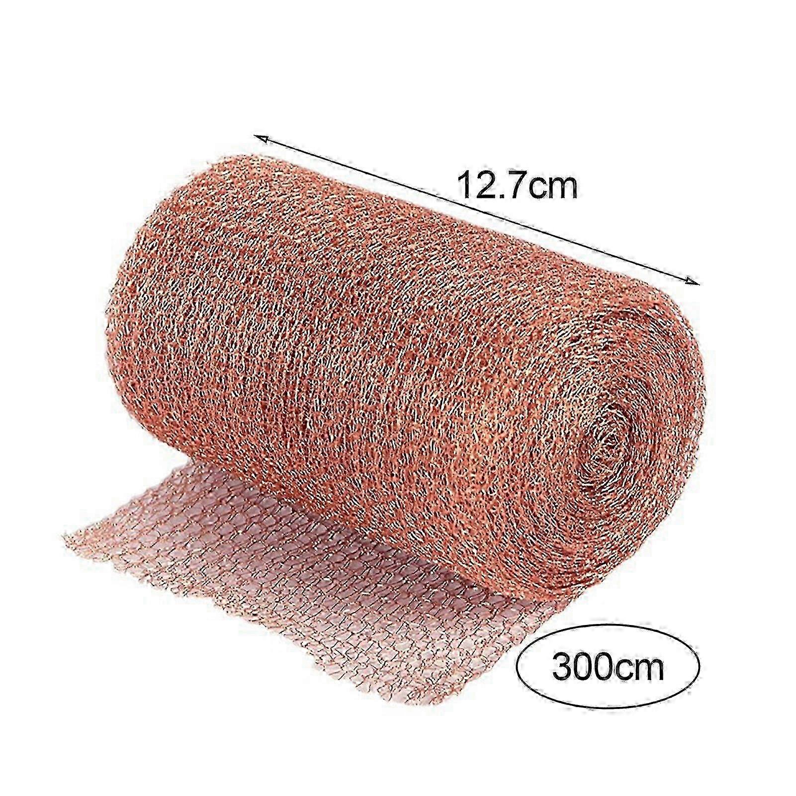 Dense Braided Copper Grounding Mesh