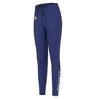 Womens 2mm Thick Thermal Dive Pants Snorkeling Freediving Winter Swimming Black Navy
