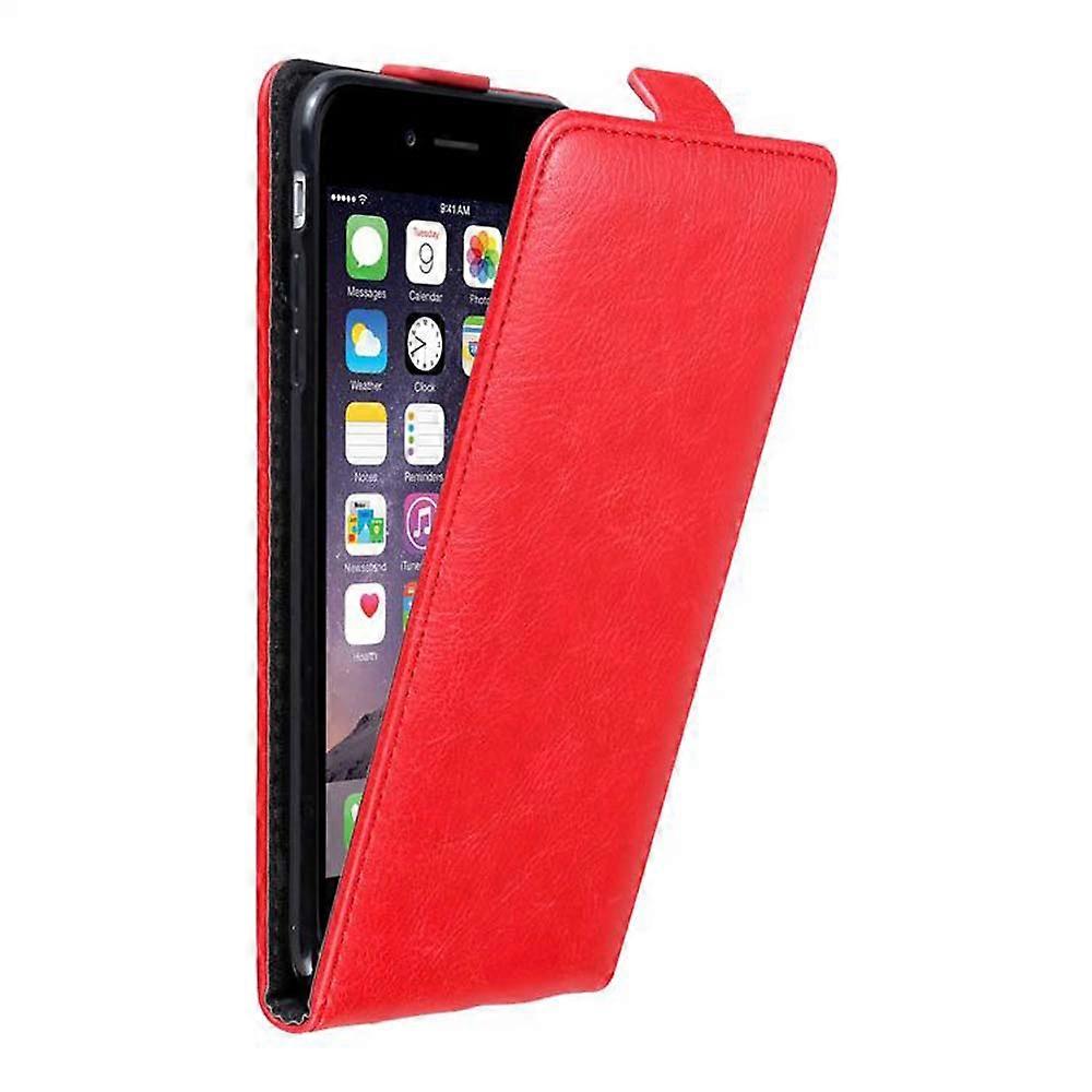 Case compatible with iPhone 6 Plus / 6s Plus - protective case with magnetic clip