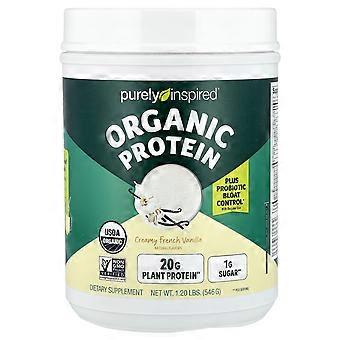Purely Inspired, organiczny roślinny proszek proteinowy, kremowa francuska wanilia, 567 g