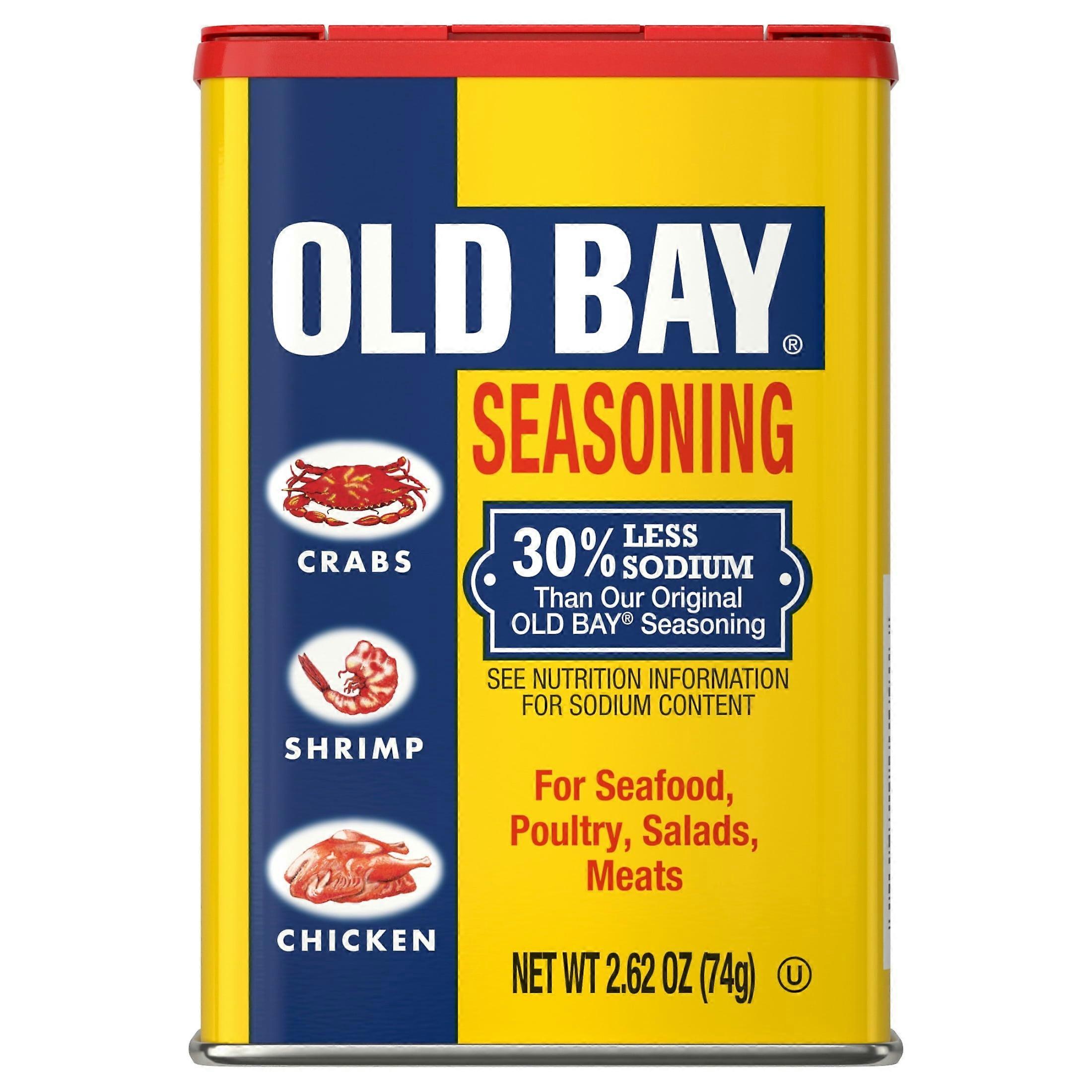 OLD BAY Kosher Less Sodium Seasoning 2.62 oz