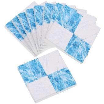 Doll House Flooring Wood Miniature Flooring for 18Pcs Simulation Decor