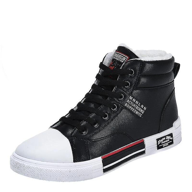 High-top Leather Casual Shoes