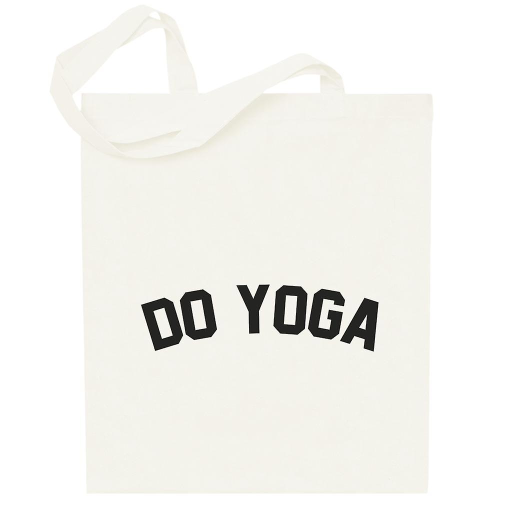 Do Yoga Slogan Totebag