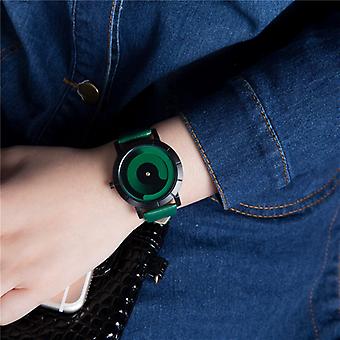 Veeki Belt Watch Mode Herenhorloge Student Paar Quartz Horloge, Decoratief Horloge