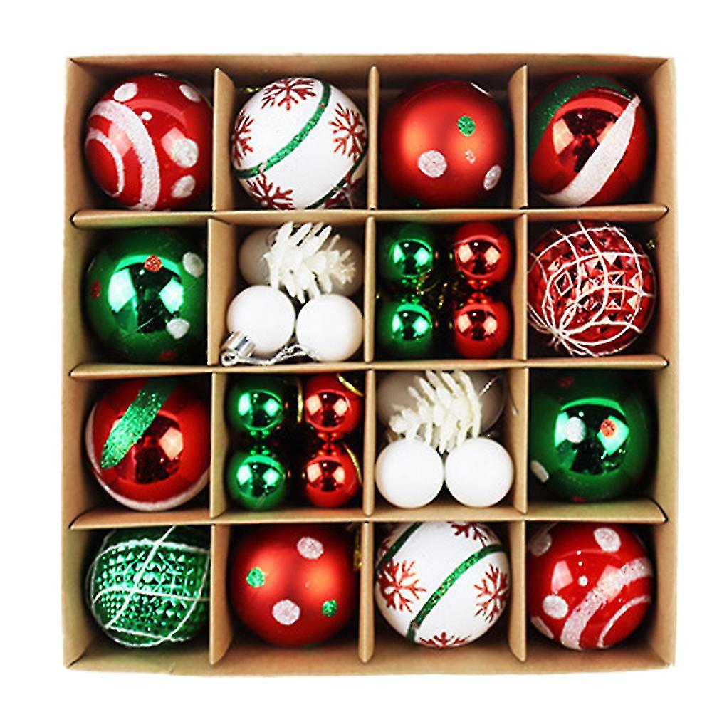 Christmas Balls Ornaments Compatible With Xmas Treechristmas Tree Decorations -r