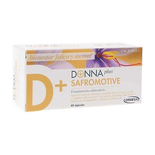 Donnaplus safromotive relaxation and well-being 60 capsules