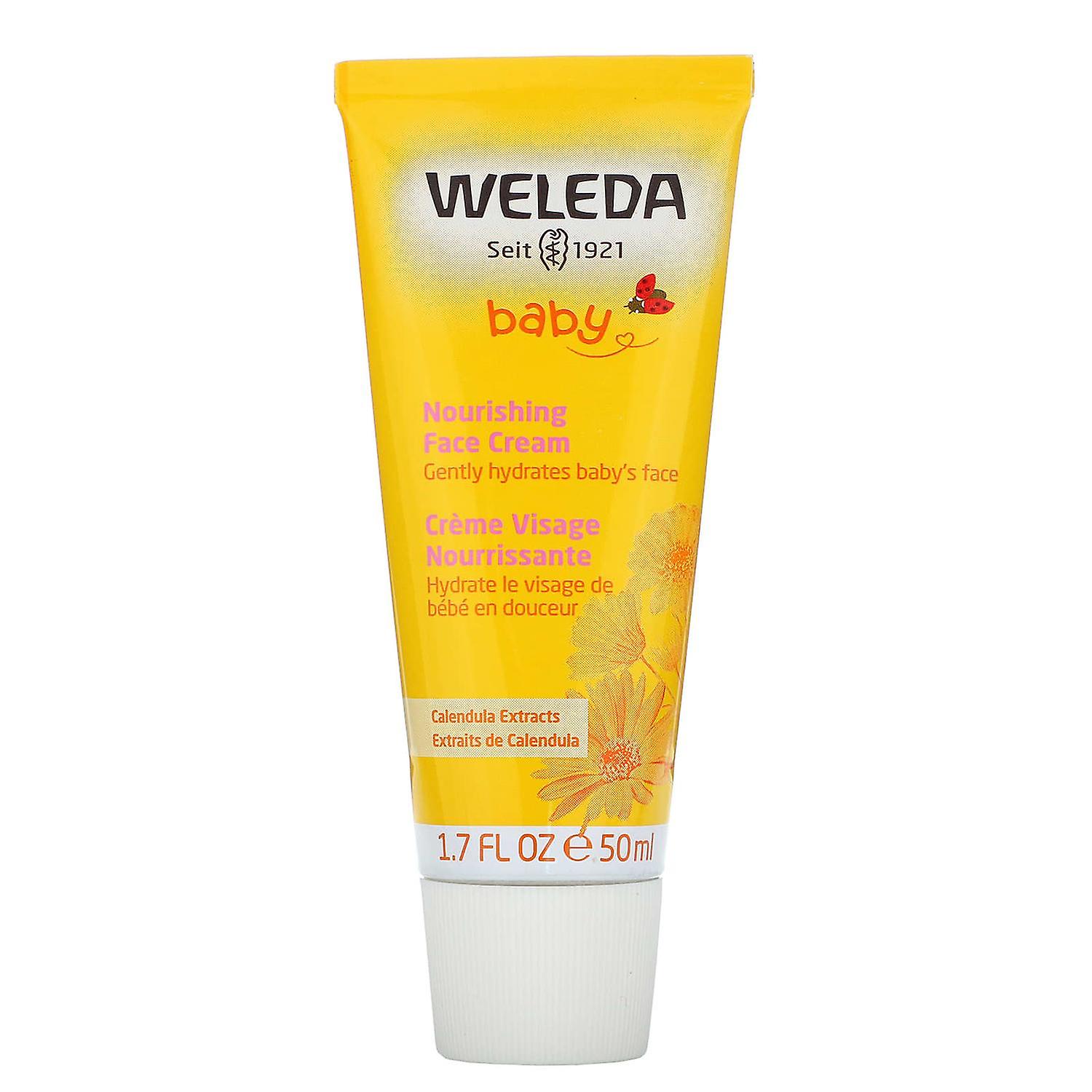Weleda, Baby, Nourishing Face Cream, Calendula Extracts, 1.7 fl oz (50 ml)