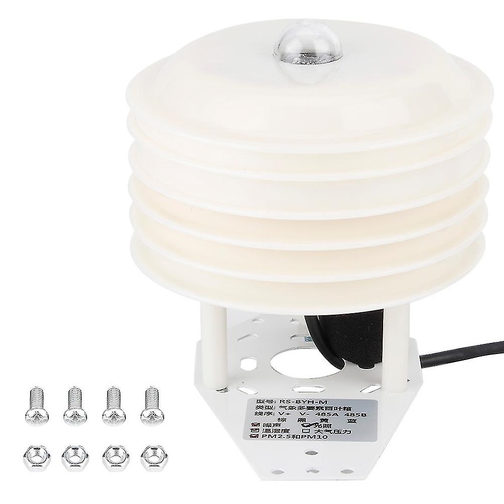 Meteorological Station Garden Thermometer Screen Temperature Humidity Sensor Transmitter Pm2.5 Pm10 Sensor