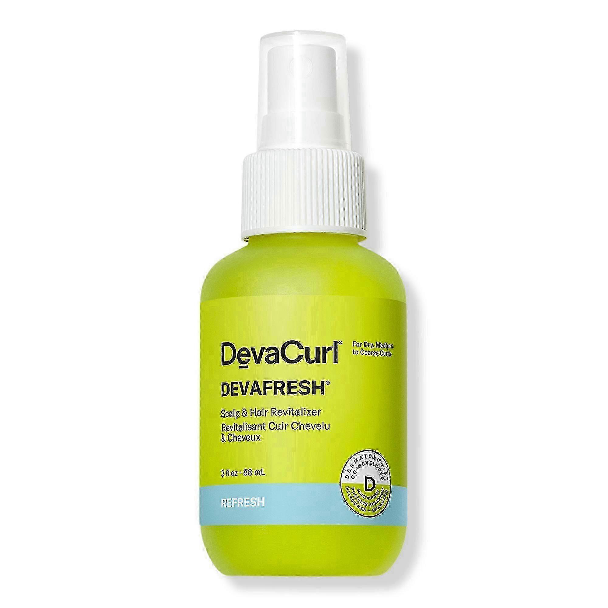 Devacurl Devafresh Scalp & Hair Revitalizer, 3.0 Oz