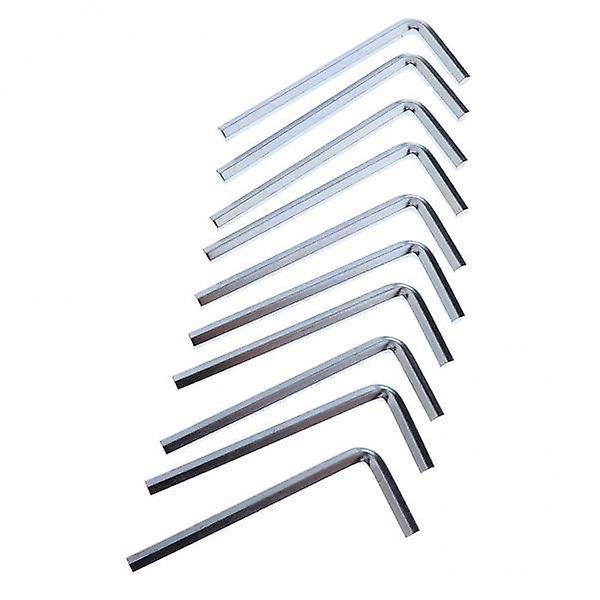 5x10 Pieces Sturdy 4mm Hexagonal Inline Roller Skate L-shape Wrench Hex Tool