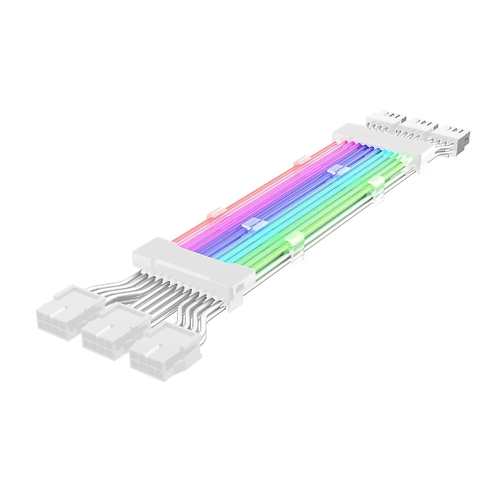 ATX24Pin PCI-E GPU 8PinX2, 8PinX3, ARGB 5V3P SYNC- Streamer- Přenosový adaptér