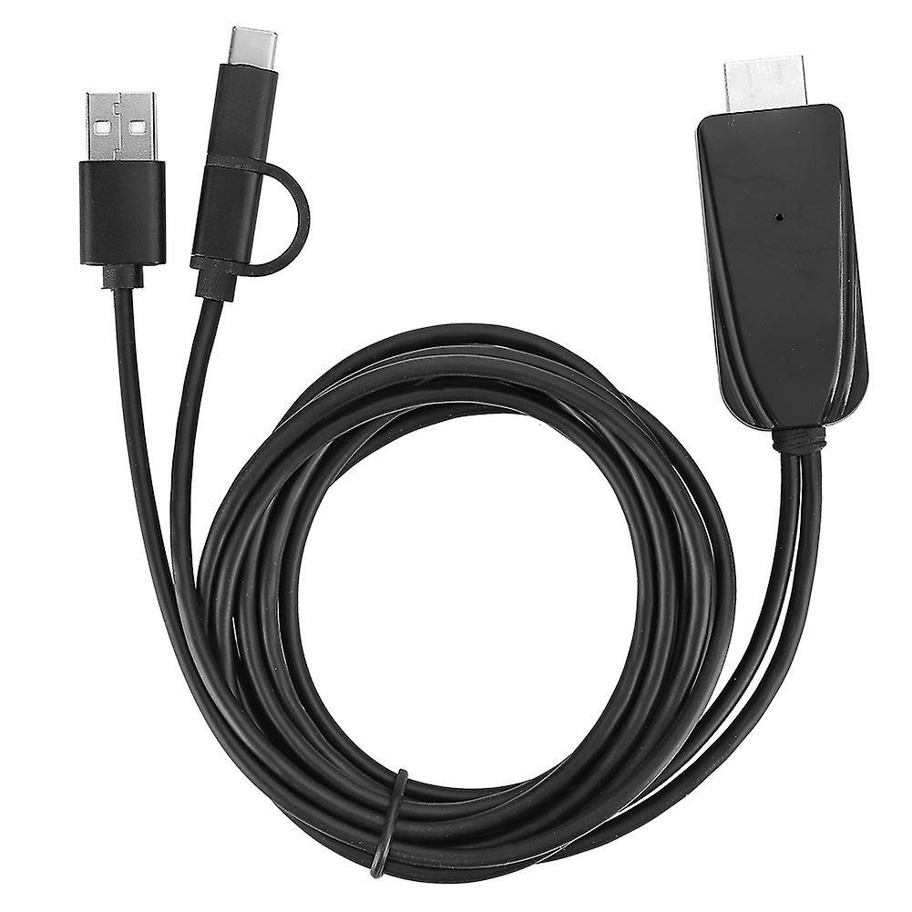 1080P HD USB C Adapter Cable Bluetooth Same Screen Cable for Android Mobile Phone